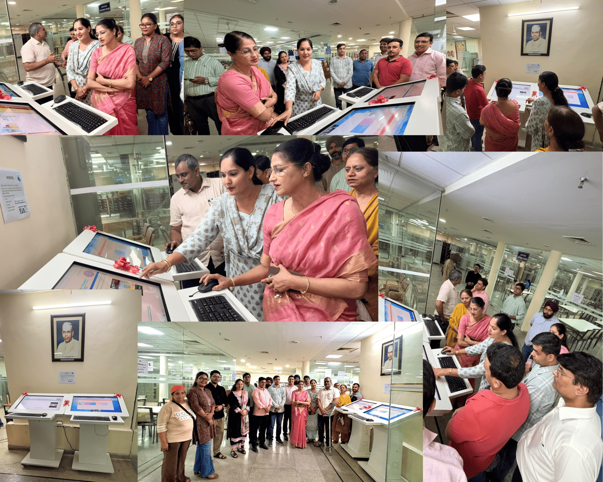 College Library Unveils OPAC Kiosk to Enhance Digital Library Services
