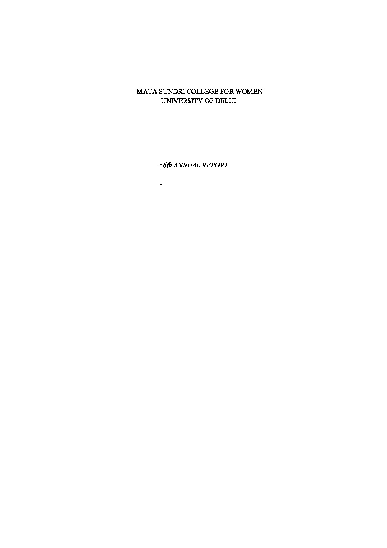 Annual Report
