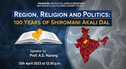 Region, Religion and Politics: 100 Years of Shiromani Akali Dal
